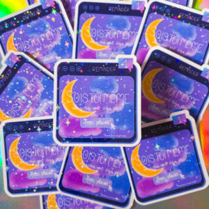 Sticker Magic Notif " Sois toi même !"
