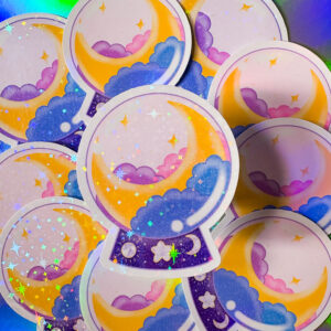 Sticker Boule Magique
