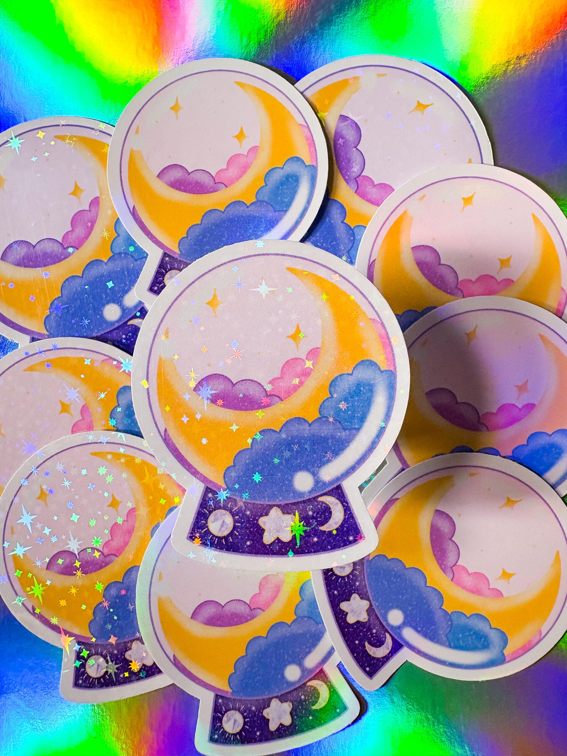 Sticker Boule Magique