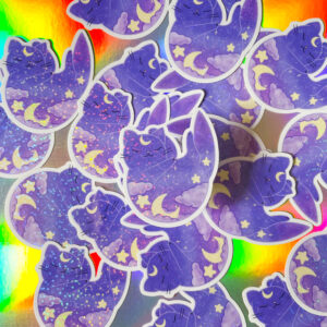 Sticker Chat Stellaire