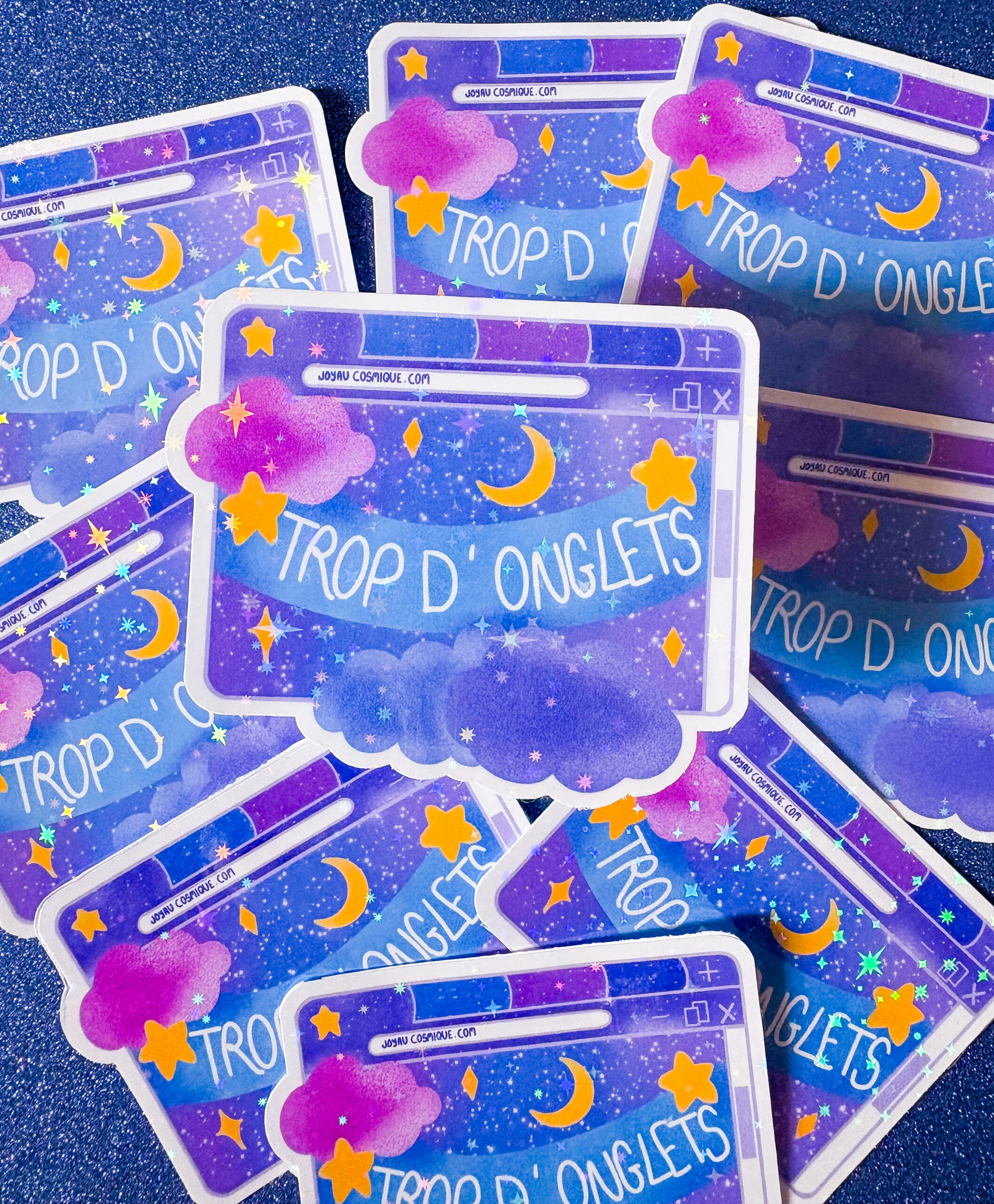 Sticker Trop d'Onglets – Image 2