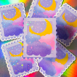 Sticker Timbre Cosmique